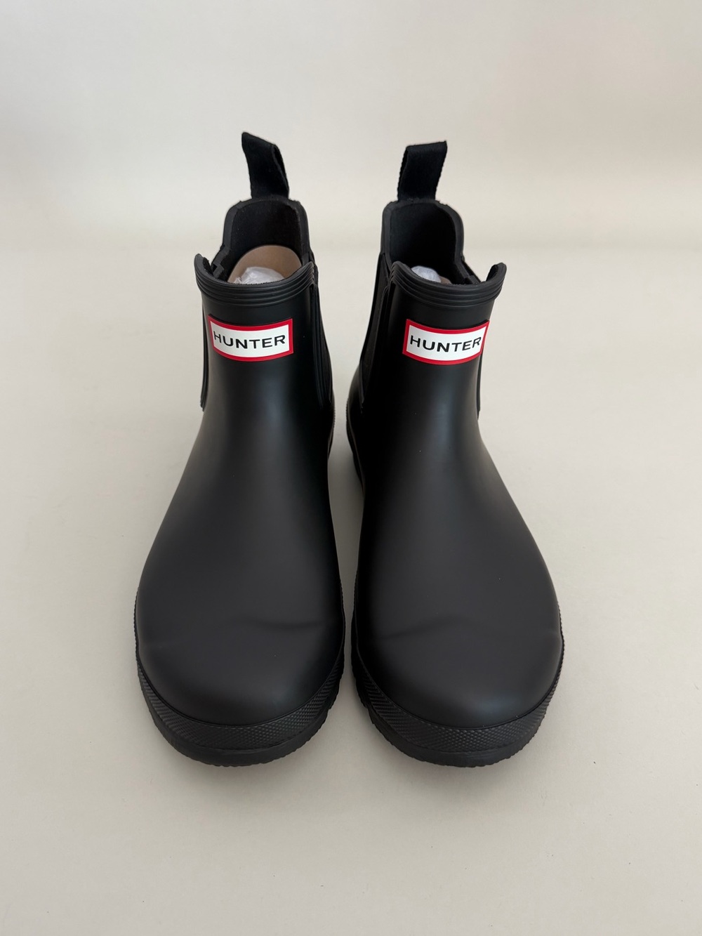 HUNTER Women’s Original Chelsea Boots in Black - Picture 3 of 10